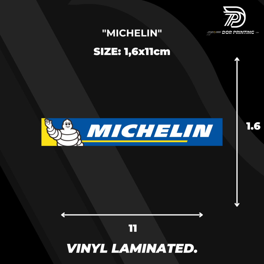 

STICKER/ MICHELIN VIRALL KEREN LOGO MICHELIN
