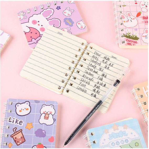 

[FAFAFA] Notebook A7 Spiral Kecil Tebal / Memo A7 Spiral Kecil Tebal Motif Lucu