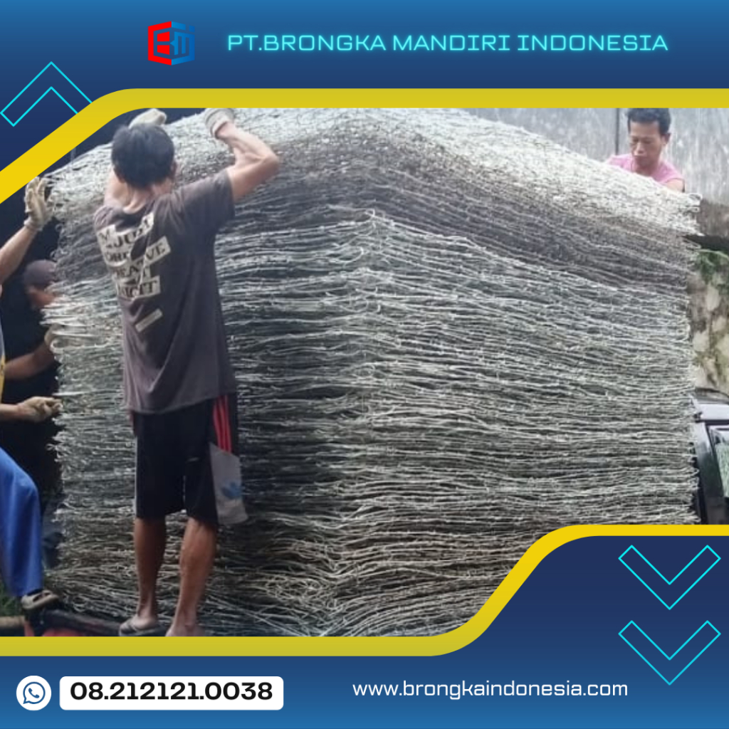 KAWAT BRONJONG GALVANIS MANUAL 2x0,8x0,5 M 2,7MM; 3,4MM