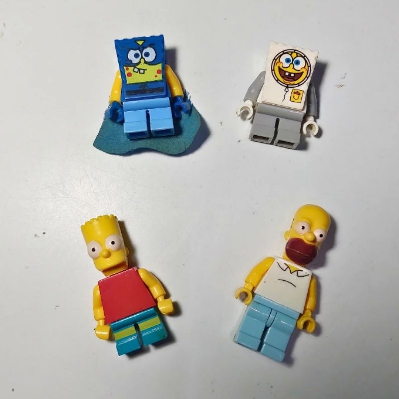BUNDLE LEGO THE SIMPSONS & SPONGEBOB