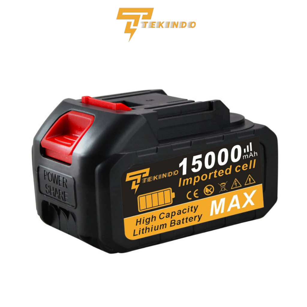 Baterai Cordless 21V Baterai Mesin Bor Makita