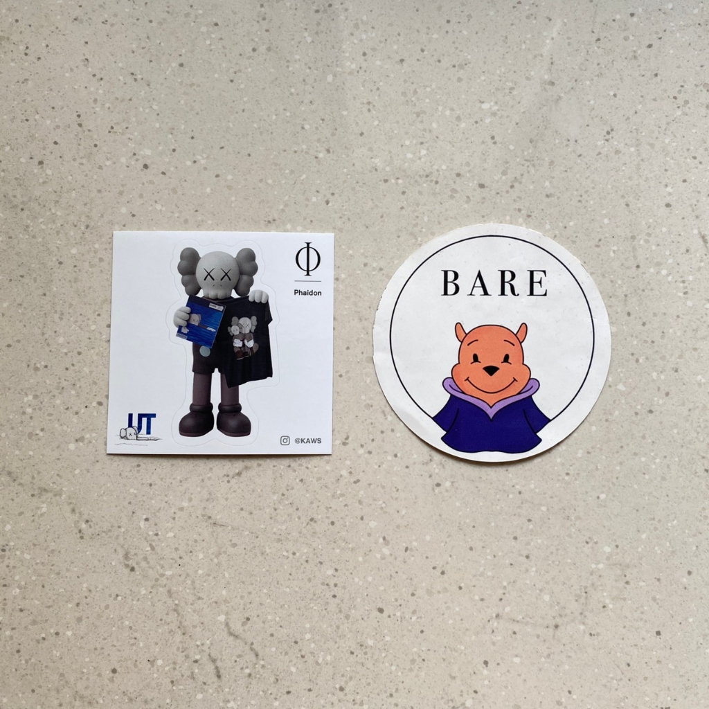 

Uniqlo x KAWS 2023 Sticker Standing Limited Edition