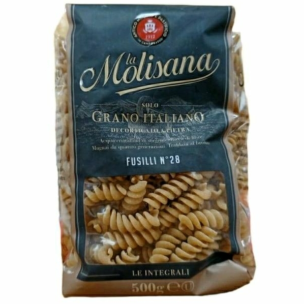 

LA MOLISANA Fusilli Le Integrali N.28 / Whole Wheat Pasta 500g