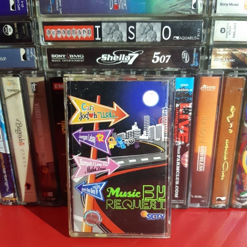 Kaset Pita Music By Request SCTV MahaDewi Wali T2 Hello