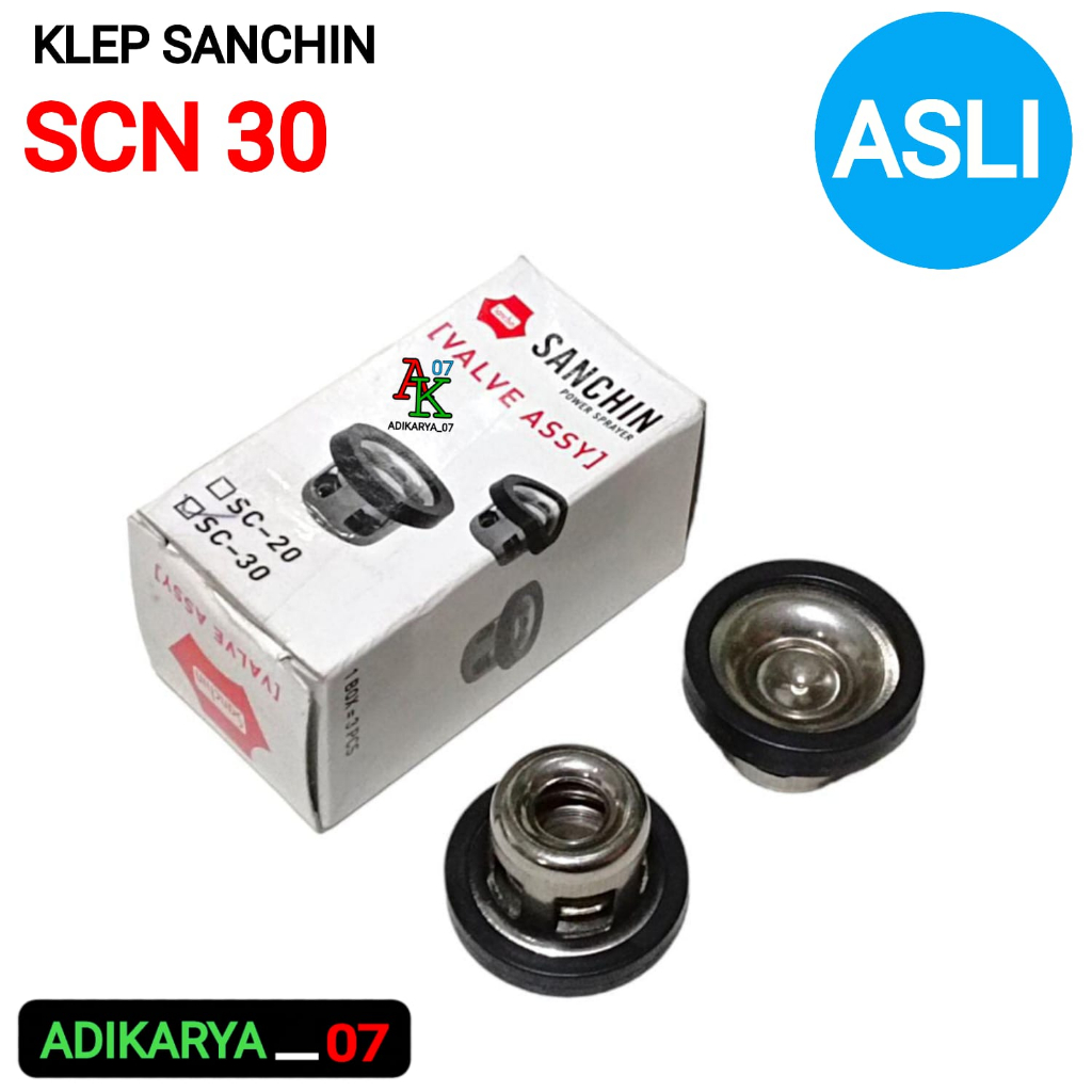 Valve klep power sprayer sanchin SCN 30 klep assy cuci steam SCN 30 asli MODEL BESI