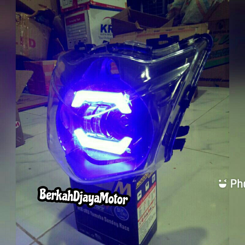 Lampu daymaker beat karbu 4 mata super terang