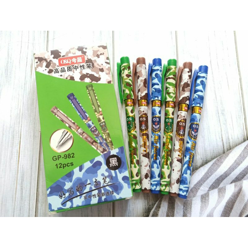 

(12PC) BULPEN BAZIC GP-982