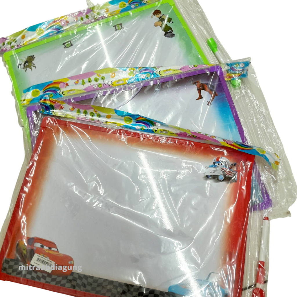 

PAPAN TULIS WHITEBOARD FANCY KARAKTER RANDOM UK 30x40