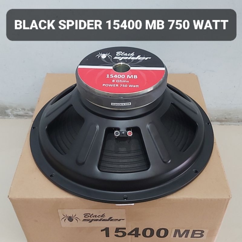 BLACK SPIDER Speaker 15 Inci 15400 M Low 750 Watt Blackspider