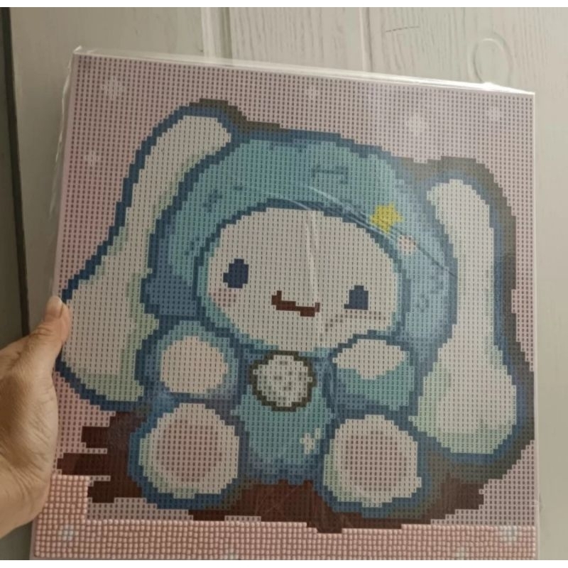 

Kanvas Diamond Painting 30x30cm Gambar Cinamon + Diamond DIY Sanrio A