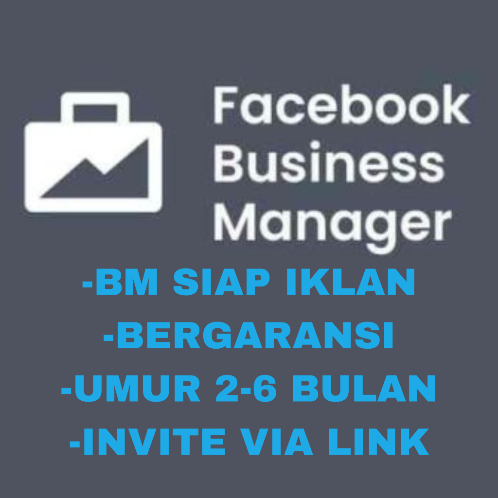 Business Manager FBADS Tanpa Facebook BM Via Link