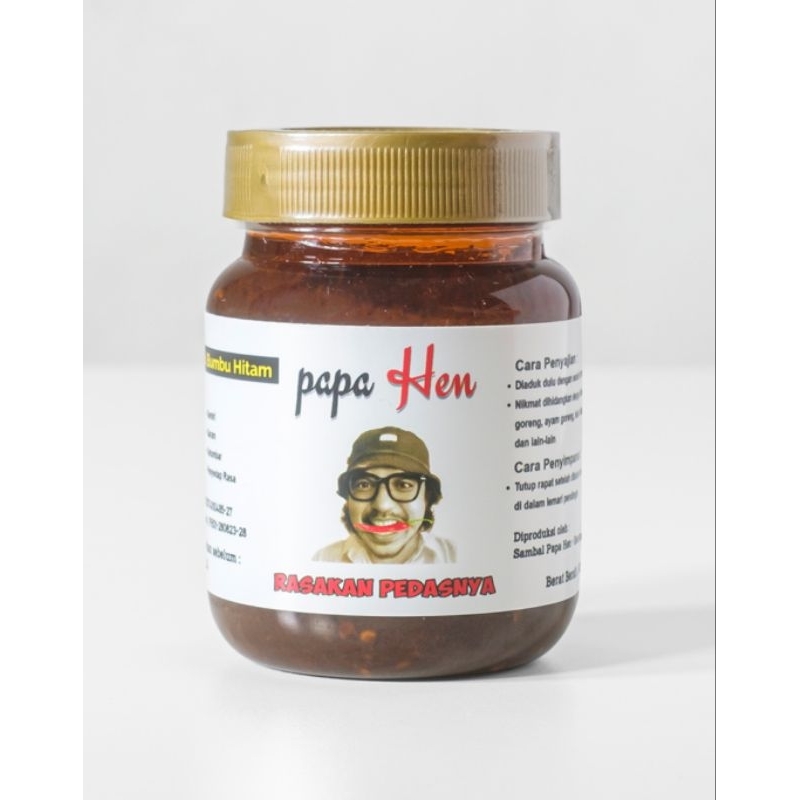 

Sambal Bumbu Hitam khas Madura