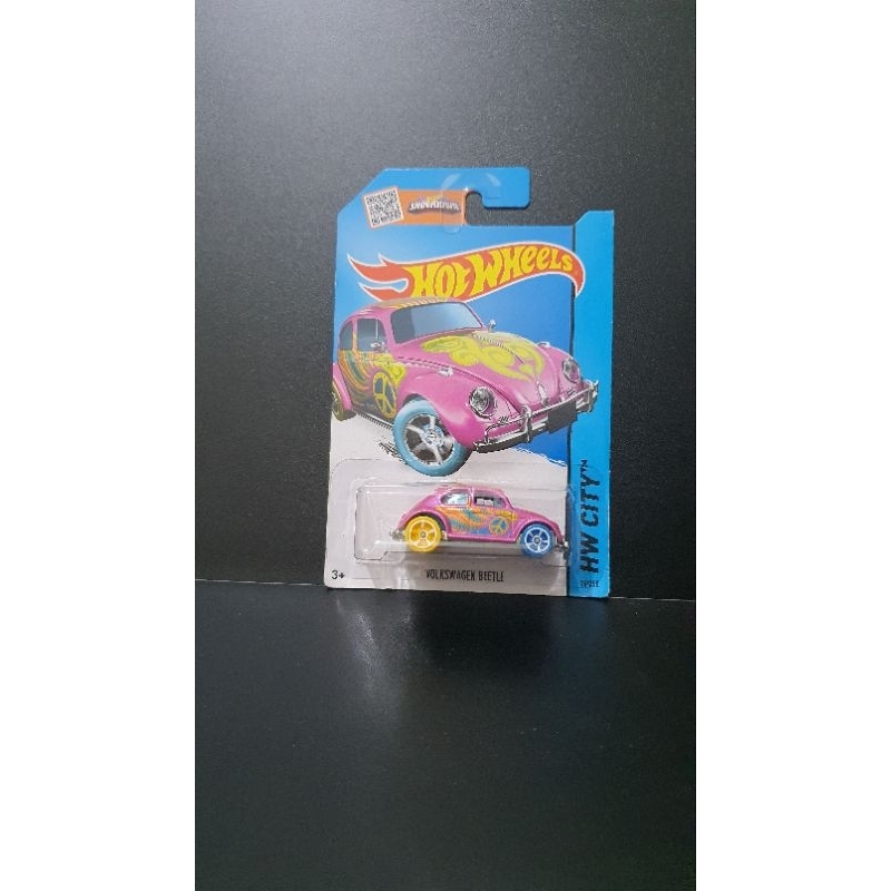 Hot Wheels Volkswagen Beetle Pink