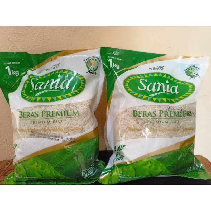 

BERAS SANIA KEMASAN 1 KG