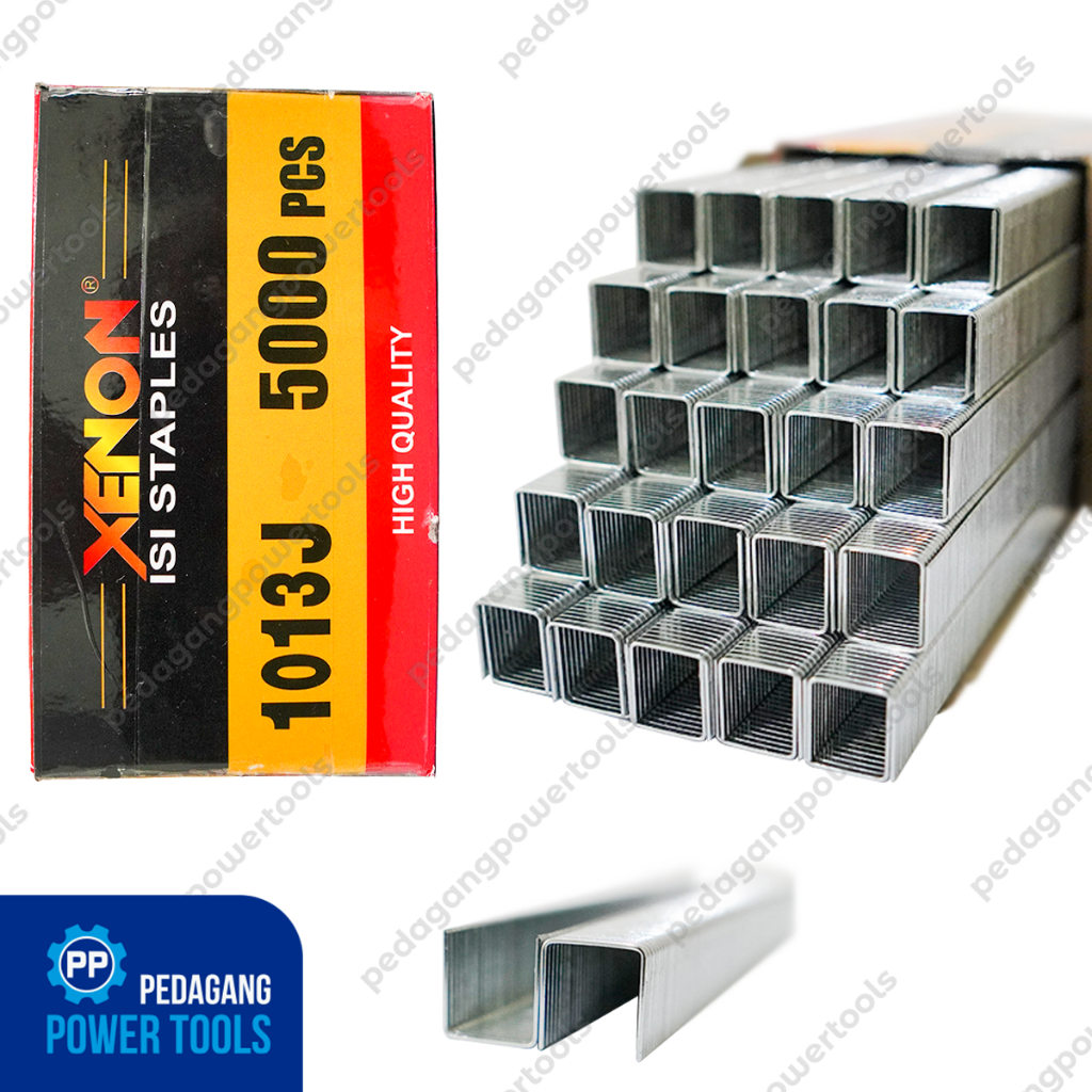 

XENON 1013J ISI STAPLES STEPLES TEMBAK REFILL AIR NAILER STAPLER GUN