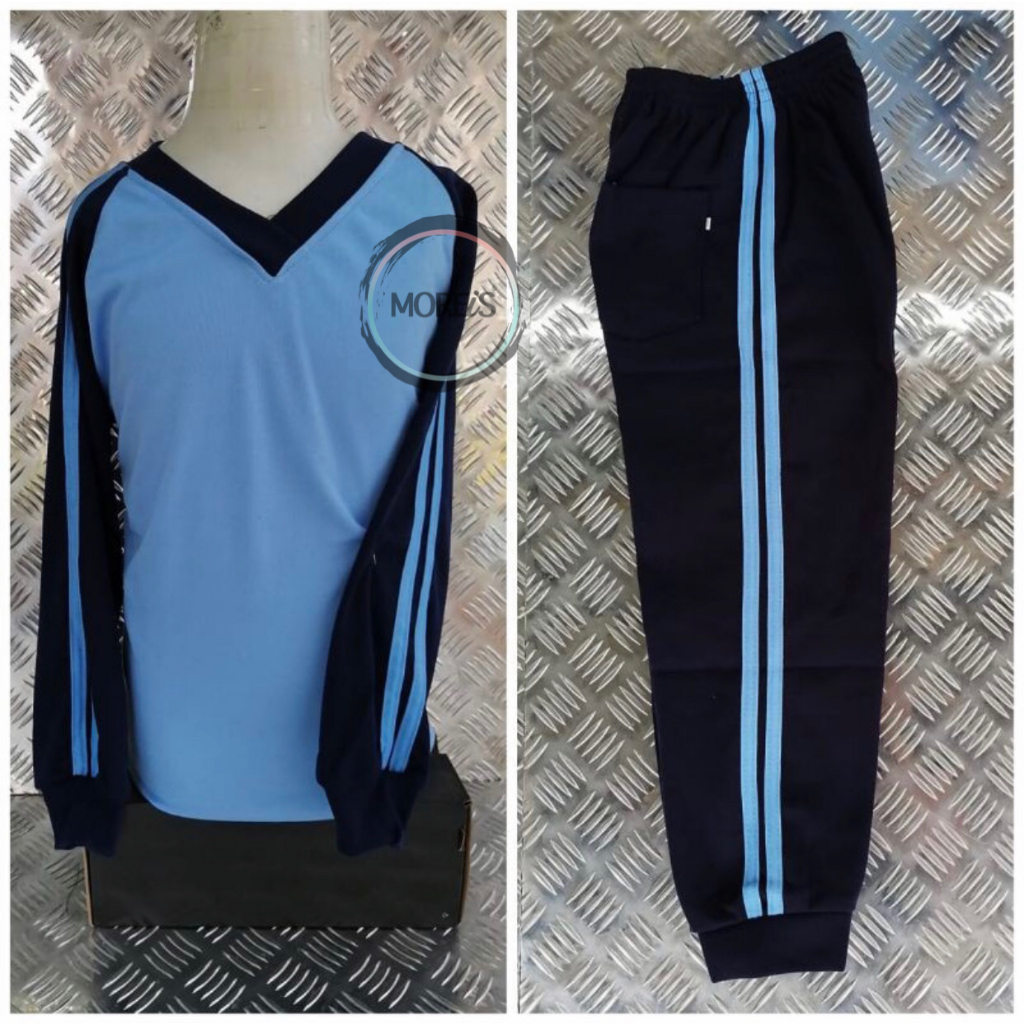 Setelan Kaos Olahraga Anak SD/SMP/SMA Seragam Baju Olahraga Anak Sekolah Size 4L & 5L JUMBO