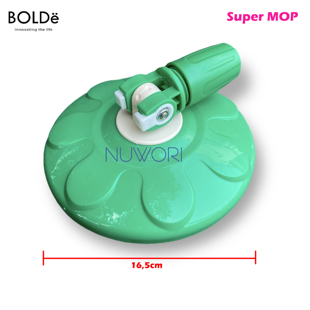 Spare Part BOLDe Super Mop Accesories Kepala Pel Headmop Disk Pad