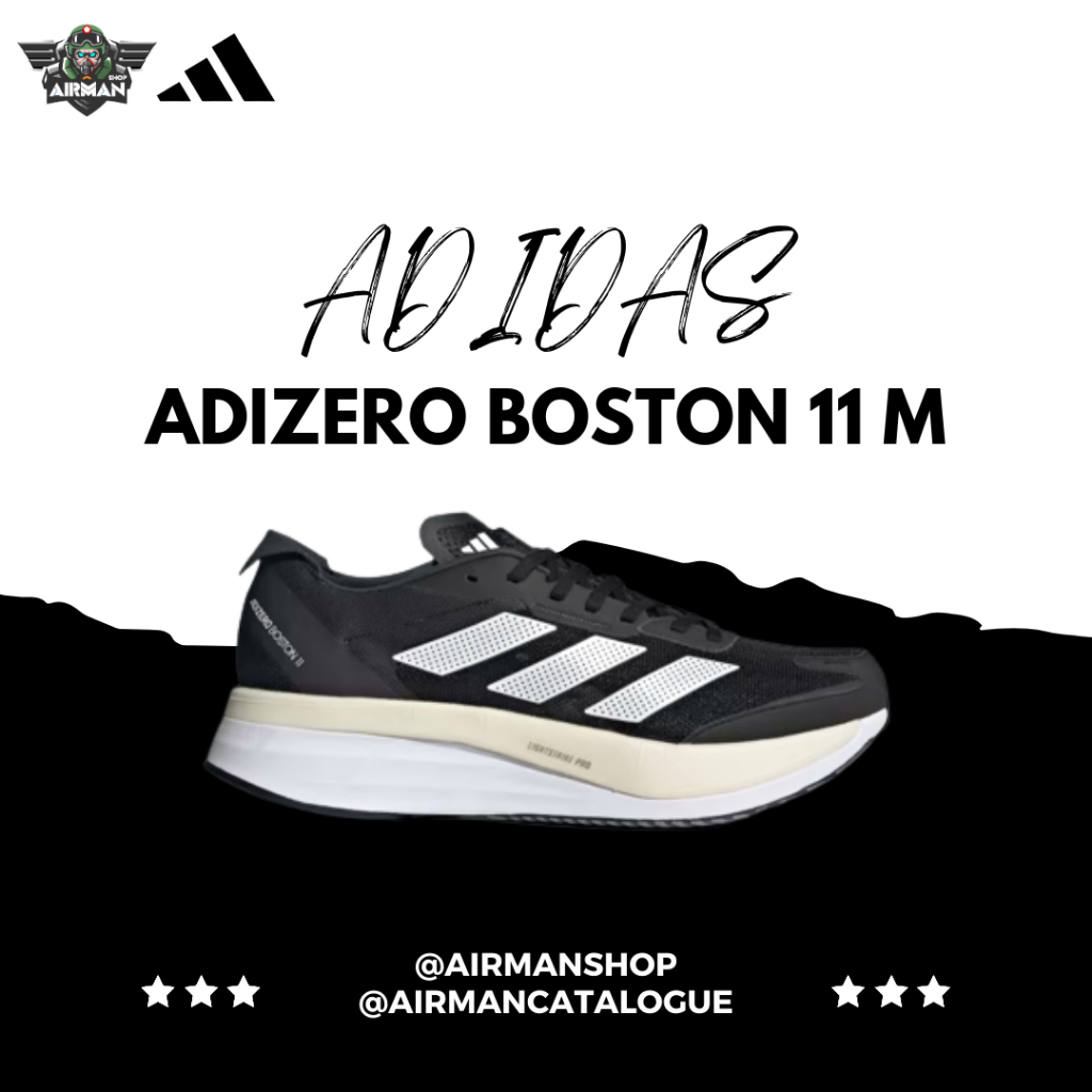 Sepatu Adidas Adizero Boston 11M Black