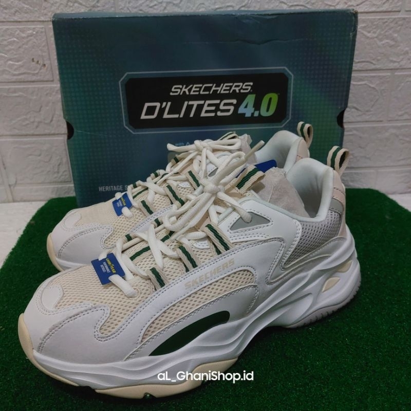 Sepatu Running Pria Sneakers SKECHERS DLITES 4.0 GOODYEAR 237408 WMLT Men Original