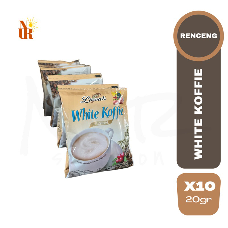 

Kopi Luwak White Koffie Original 10x20gr (Renceng)