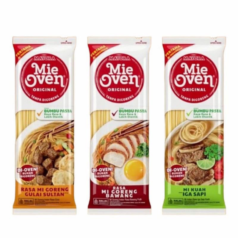 

Mie Oven Mie Instan Paket Hemat 5 bungkus x 78 gram