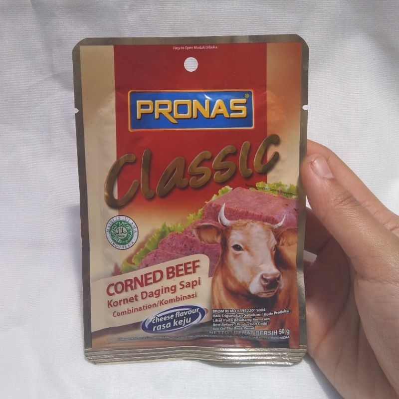

Pronas classic Corbet bewf Sapi 50gram/ pronas sachet