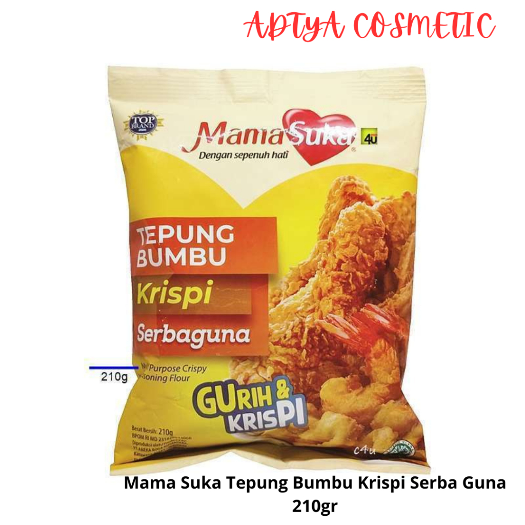 

Mama Suka Tepung Bumbu Krispi Serba Guna 210gr