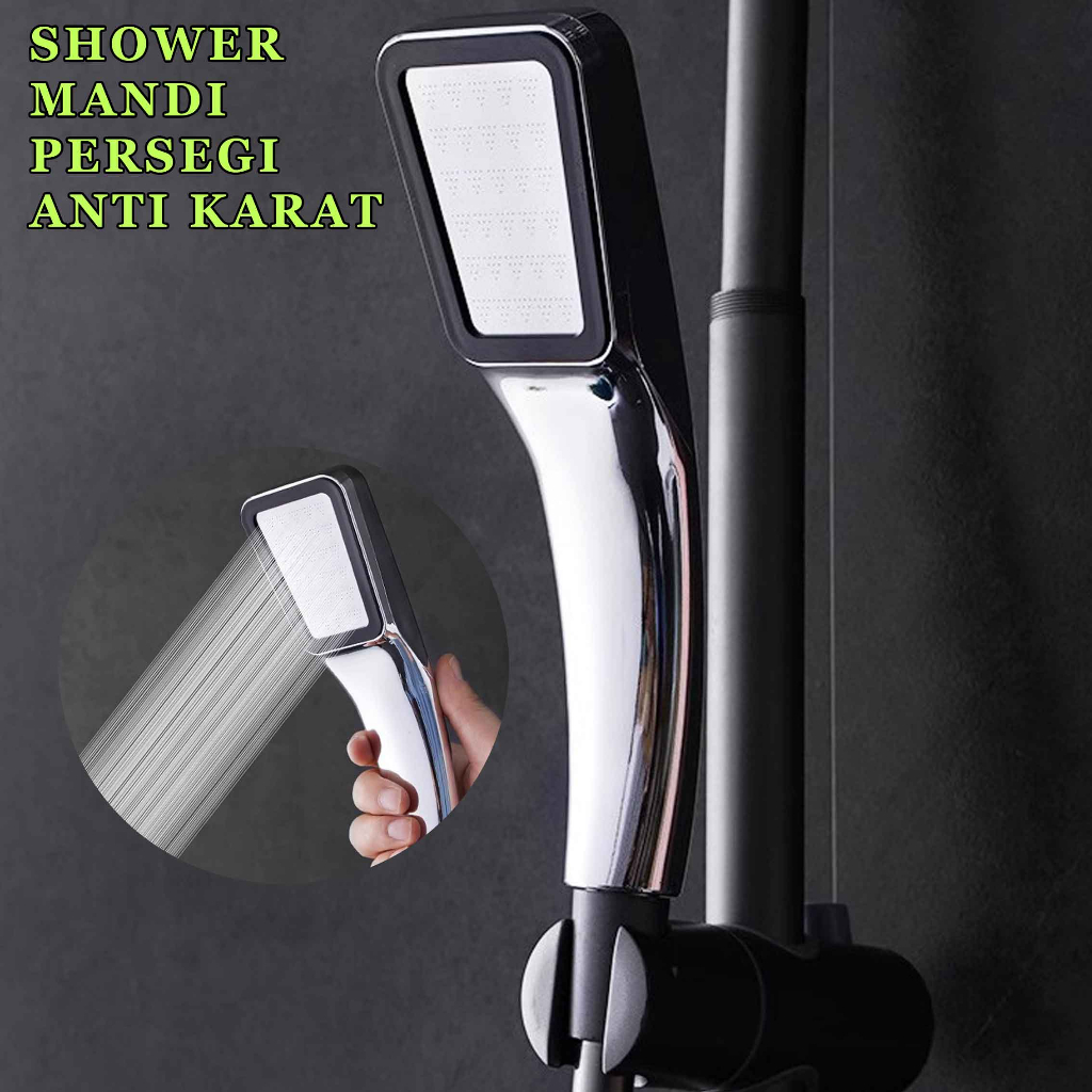 Kepala Shower Stainless * Shower Mandi Persegi * Shower Kamar Mandi
