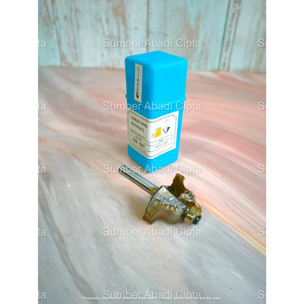 BENZ 308-021 Mata Router Trimmer Profil Kayu Roman Ogee Bits