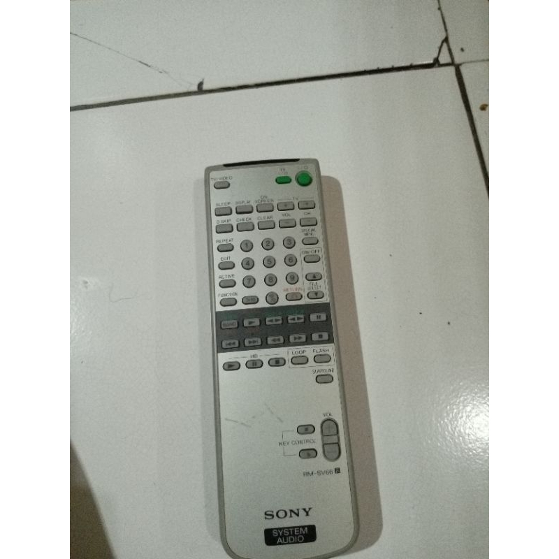 remote audio sony