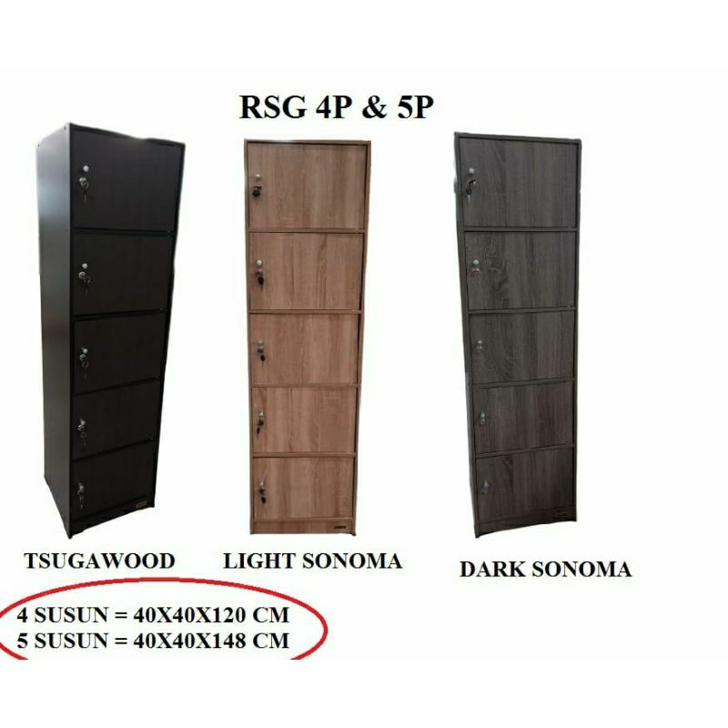 Alba RSG 5 TS Rak Serbaguna / Lemari Susun