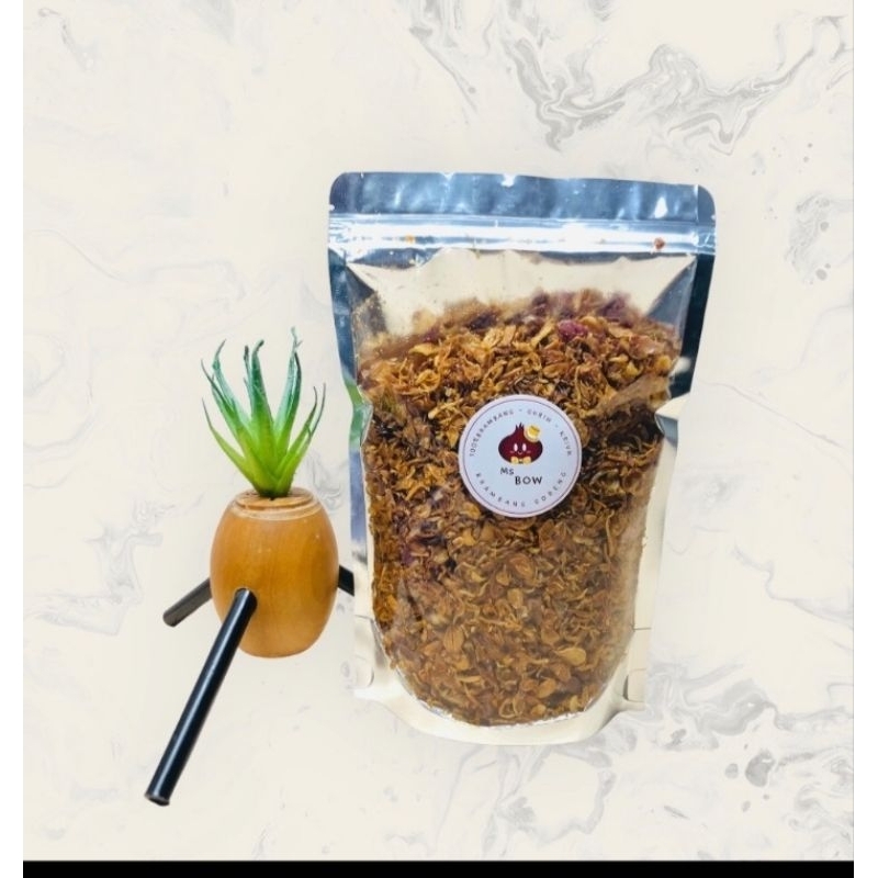 

BAWANG MERAH GORENG ASLI DAN ENAK KEMASAN POUCH 250 GRAM