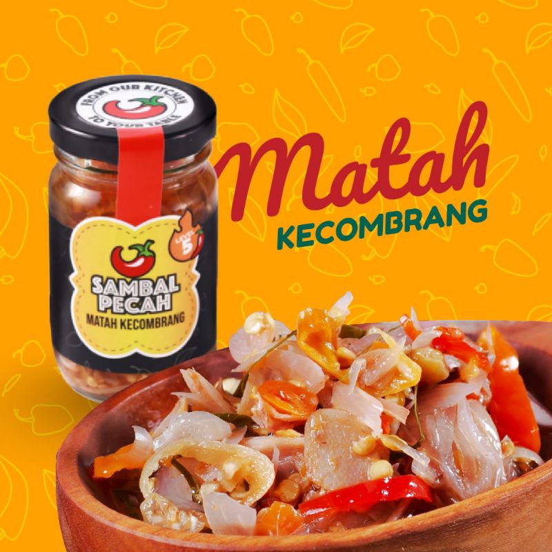 

Sambal Pecah - Matah Kecombrang Netto 100 gr