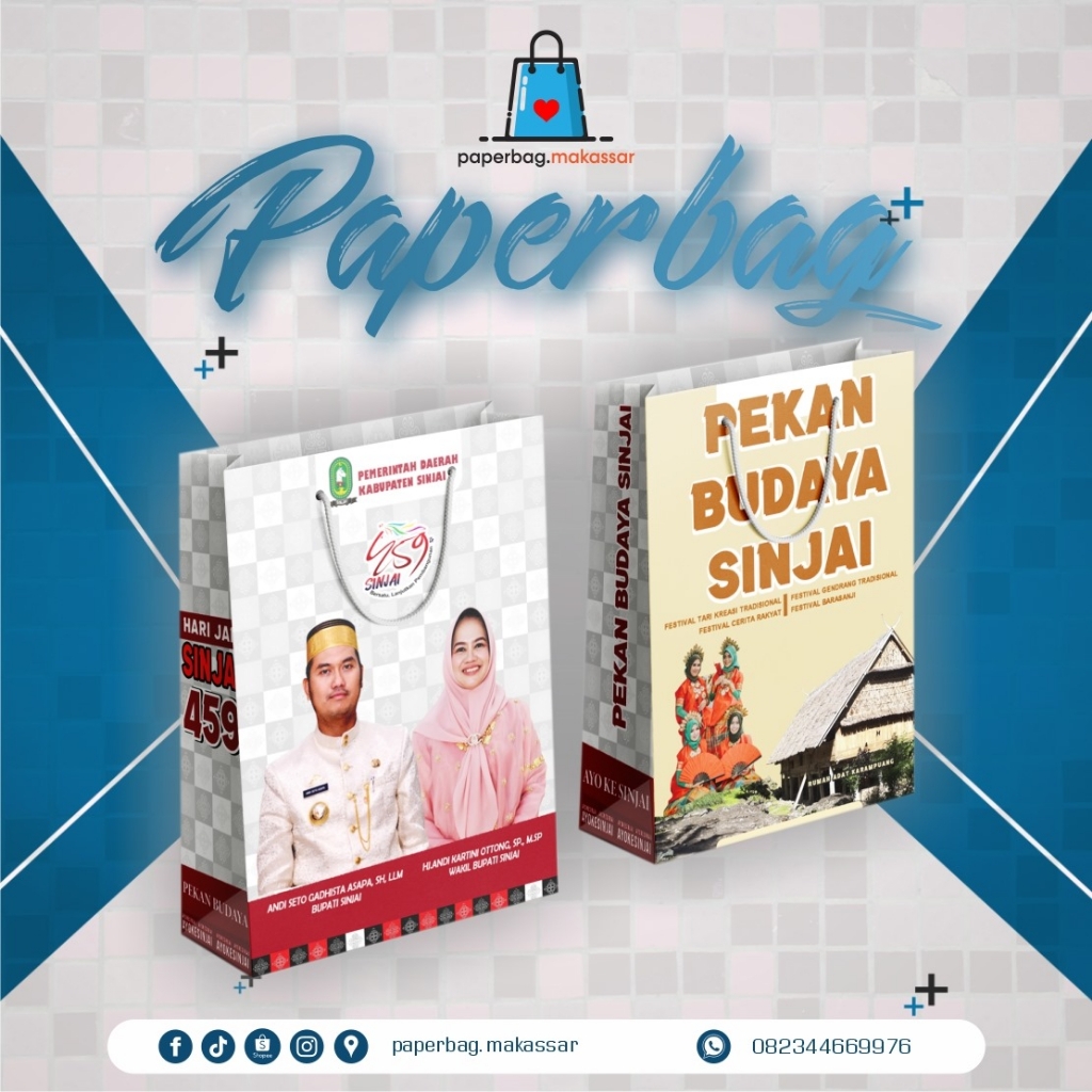 

Paperbag untuk kantoran bebas custom