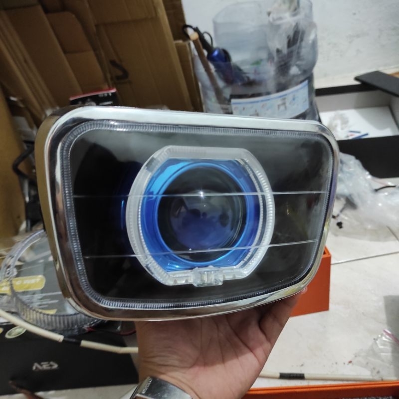 lampu reflektor depan rx king set batok biled lampu biled rx king biled aes wst gen 2