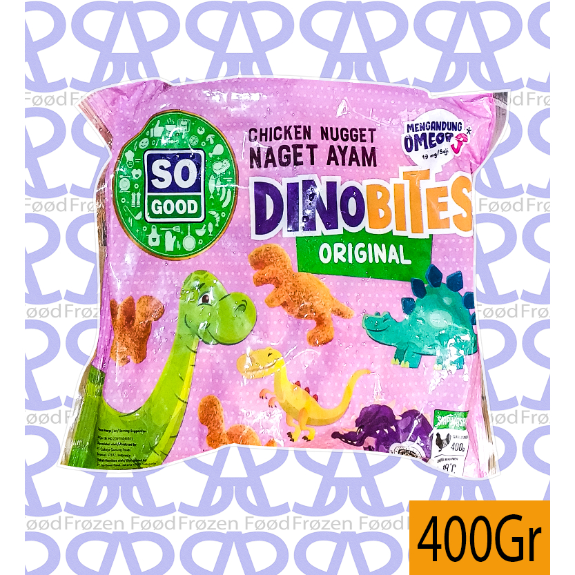 

SO GOOD CHIKEN NUGET DINO BITES 400Gr