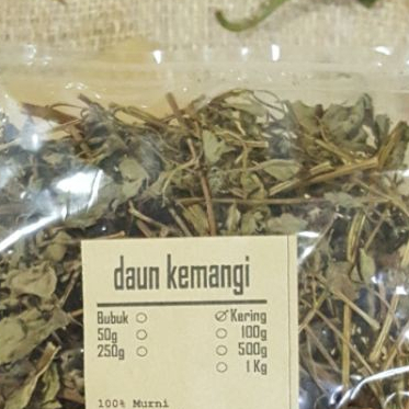 

DAUN KEMANGI KERING / OCIMUM AFRICANUM HERBAL TERBAIK -100 GRAM