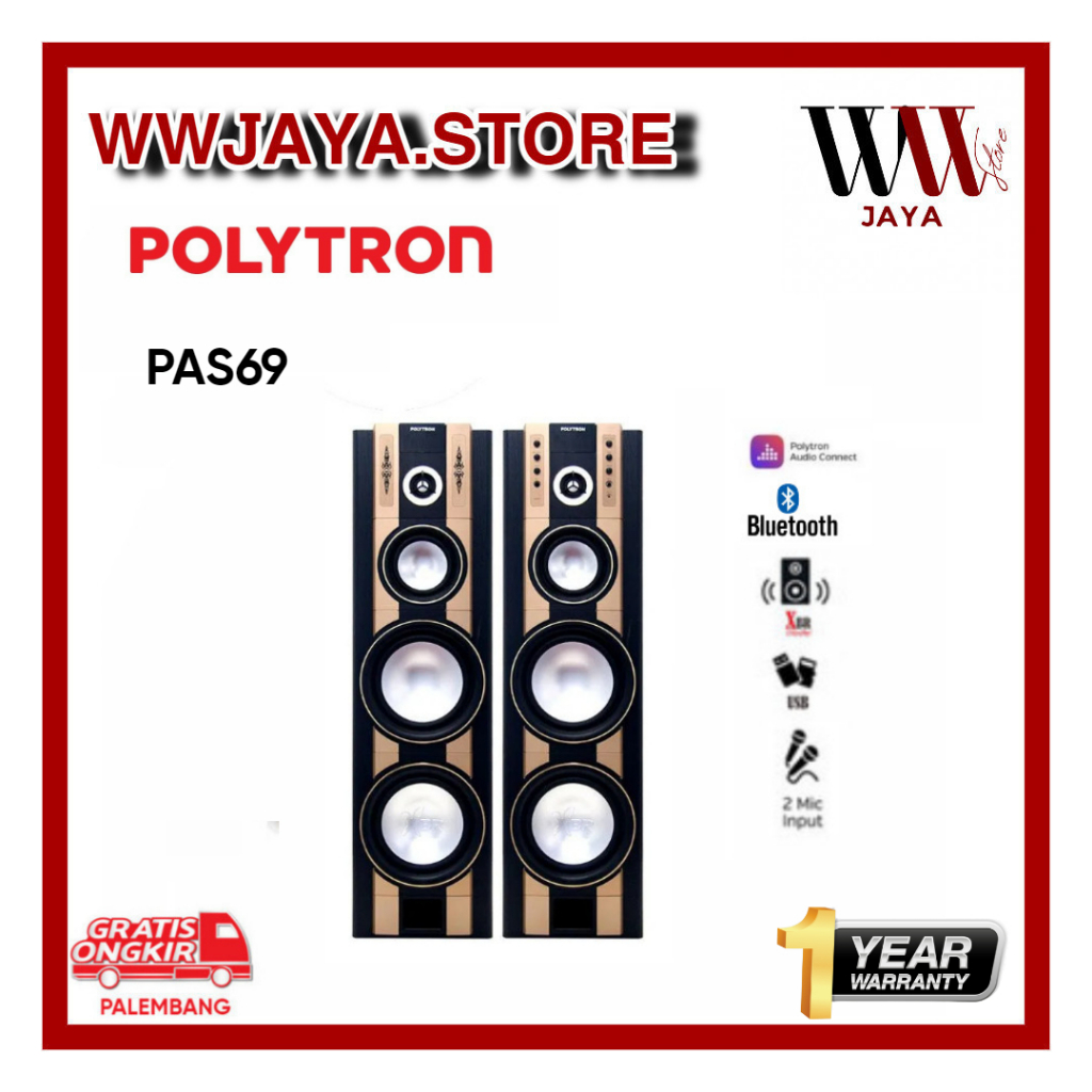 Speaker Bluetooth Polytron PAS69 Speaker Polytron
