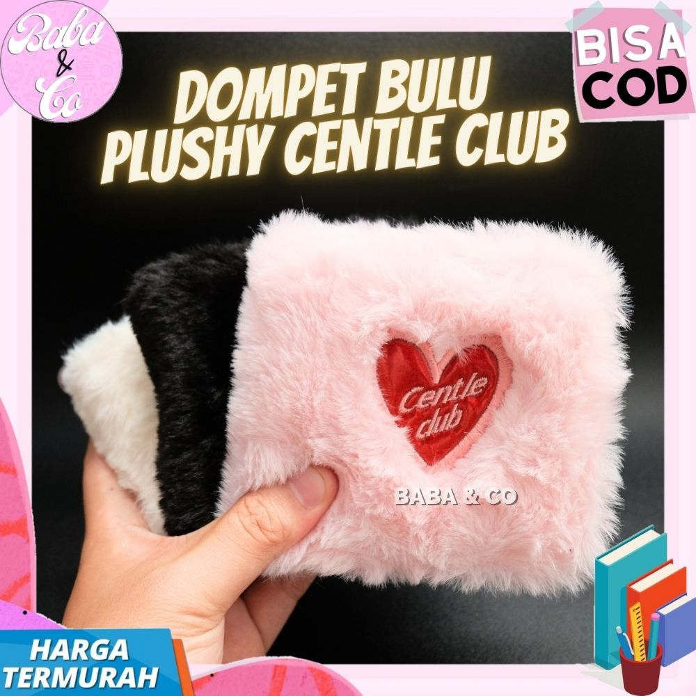 DOMPET WALLET LONELY CLUB PURSE BULU TEBAL BY BENTOY LUCU IMUT COD KPOP FASHION DOMPET WANITA MURAH