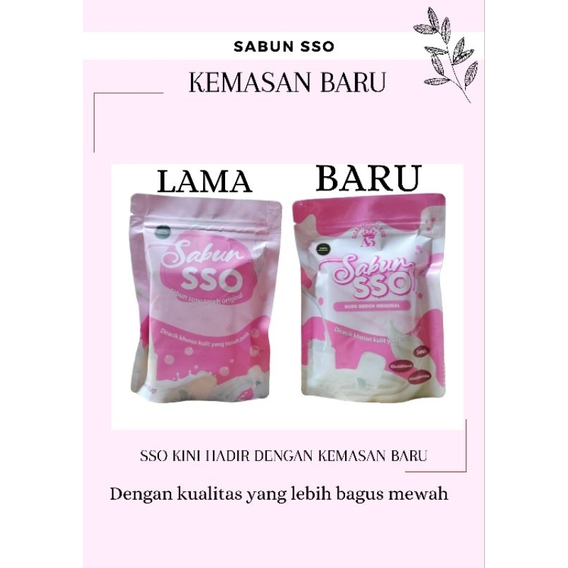SABUN SSO PEMUTIH BADAN - Sabun Susu Sereh Pemutih Badan BPOM ORIGINAL