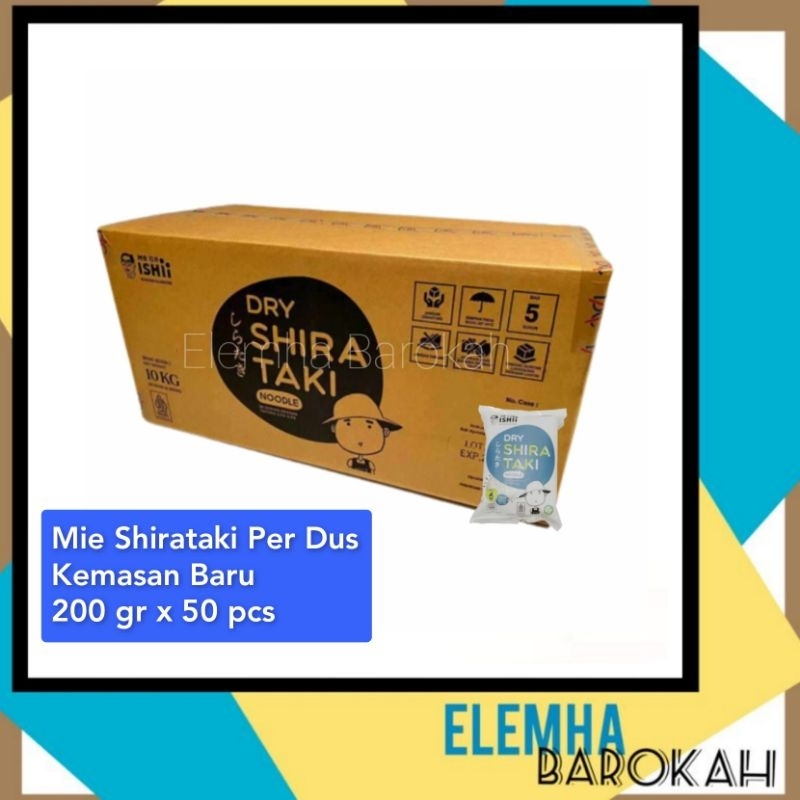 

Ambico Mie Shirataki Kering Per Dus isi 50 Pcs - Dry Shirataki
