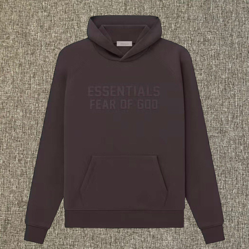 Essentials Fear Of God Plum Hoodie Original