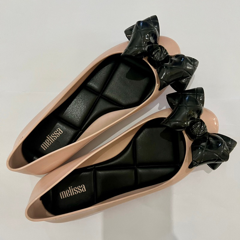 [Preloved] Melissa Shoes - Sweet Love Ad Black Pink