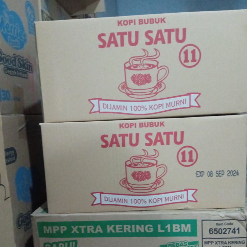 

PAKET 1 DUS / KARTON KOPI BUBUK SATUSATU