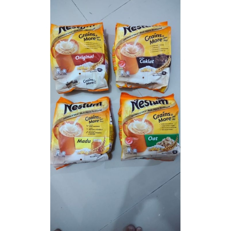 

nestum 3in1 grains & more cereal / sereal Malaysia