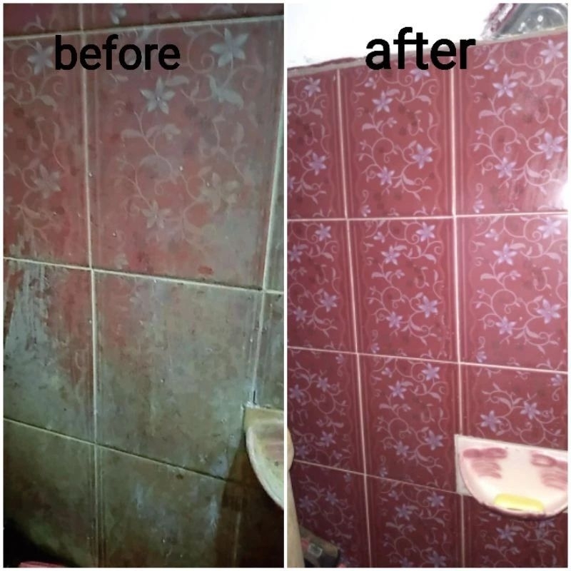 (1 Liter) TDJ Clean Pembersih Lantai Keramik Kamar Mandi - Pembersih Kerak Karat Membandel