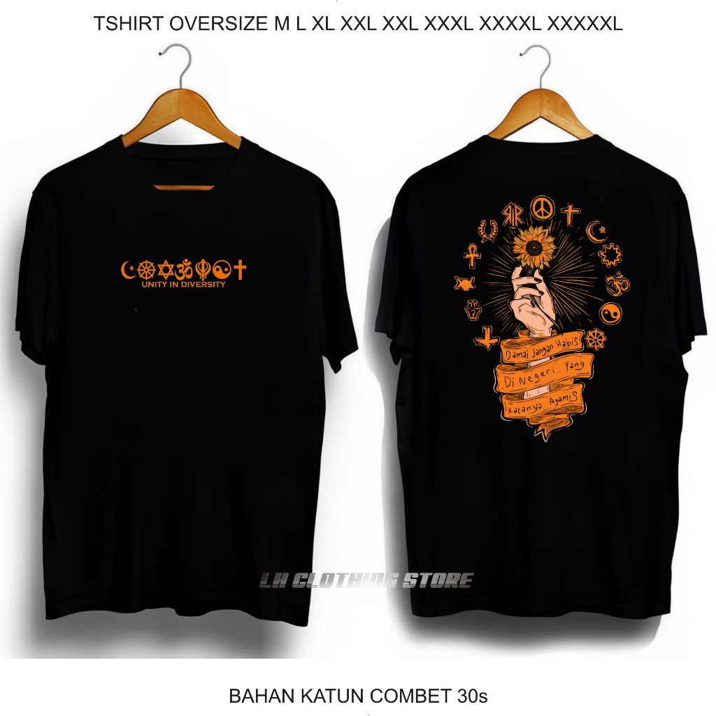 Kaos pluralisme big size xxl xxxl xxxxl xxxxxl TSHIRT OVERSIZE 2XL 3XL 4XL 5XL 6XL