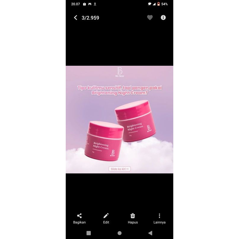 BG CREAM NIGHT PREMIUM