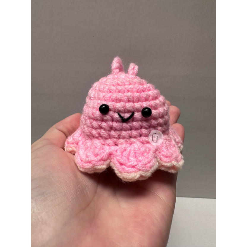 Gantungan Kunci 2 Sisi | Gantungan Kunci Gurita 2 Sisi | two sided keychain