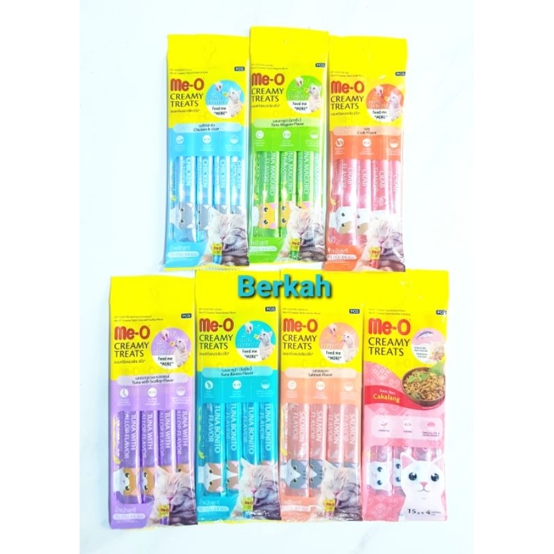 

Ukf5Pc6F4H (Kuliner.Kita) Meo Creamy - Snack Kucing 15Gr Isi 4Pcs.
